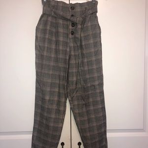 NWT, High Waisted, Belted, Ankle Pants